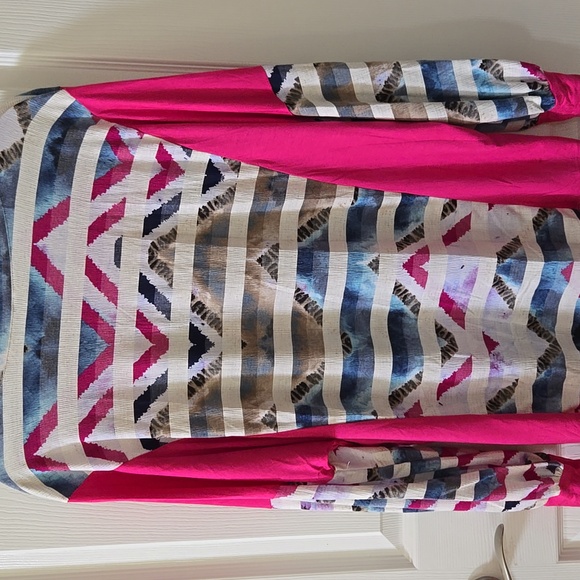 Celeste Multicolor Patterned Fabric - Picture 6 of 6